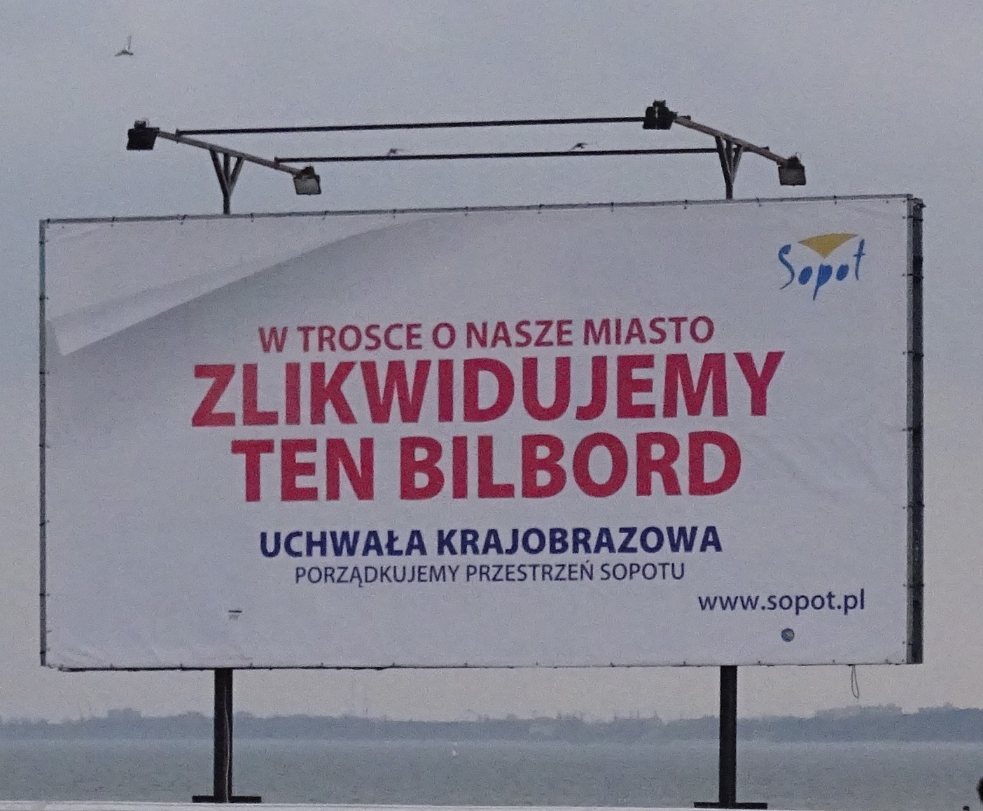 W trosce o nasze miasto zlikwidujemy ten bilboard, czyli o spójności w komunikacji