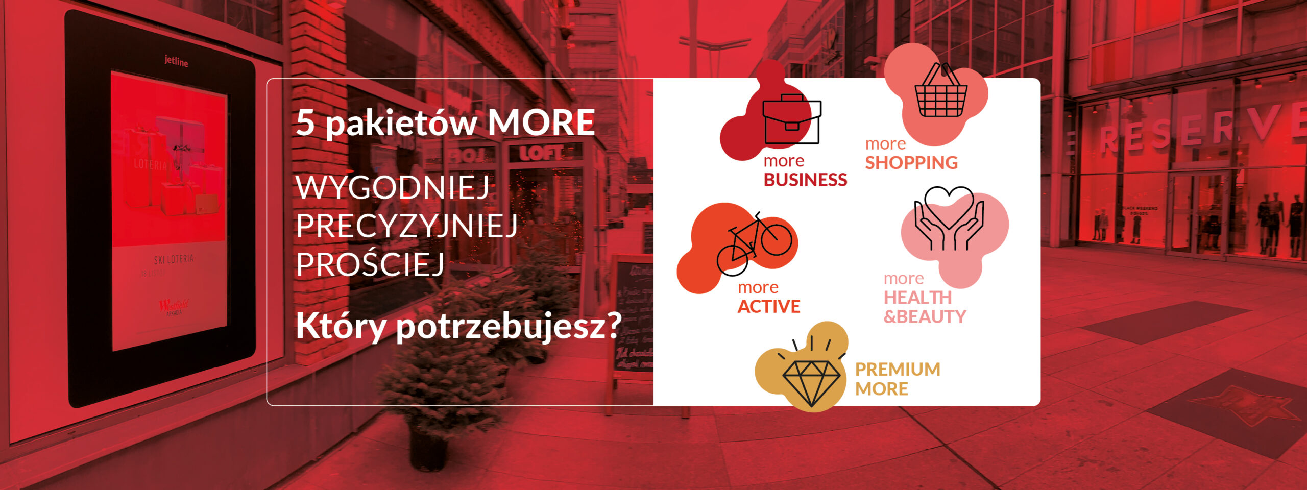 Pakiety ekranów MORE. Sprawdź i zdecyduj, którego potrzebujesz.